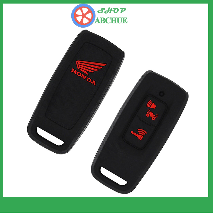 Bọc chìa khóa Smartkey xe Honda mới 2 nút silicon màu đen