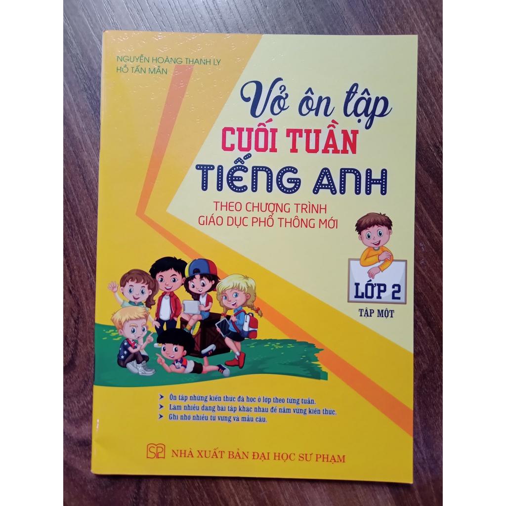 Sách - Vở Ôn Tập Cuối Tuần Tiếng Anh Lớp 2 - Tập 2