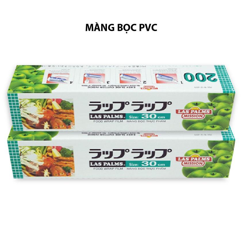 Màng bọc thực phẩm Laspalm 30cmx150m co giãn tốt màng bọc thức ăn