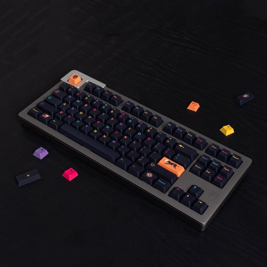 Bàn Phím Cơ Gmk Mictlan 136 Phím Pbt Nhuộm Màu Tùy Chỉnh Tiếng Anh