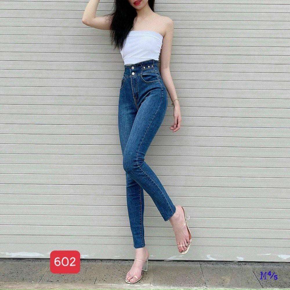 Quần jean nữ cao cấp , Quần jean thiết kế thời trang nữ hàng mới về thương hiệu MuradFashion loại mẫu MS7590