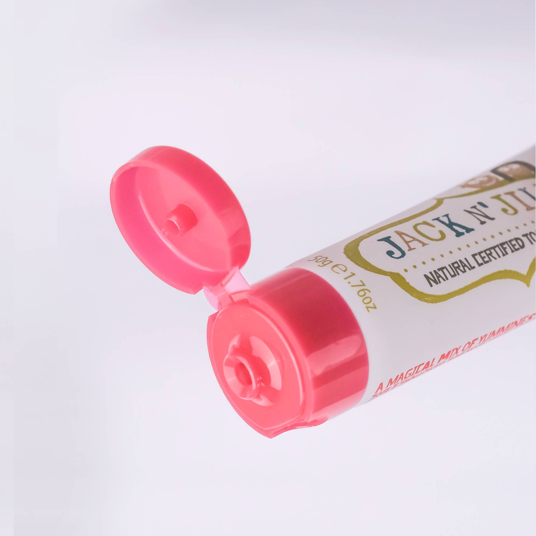 Kem đánh răng hữu cơ cho bé Jack N' Jill 50G - Vị dâu (Từ 6 tháng)