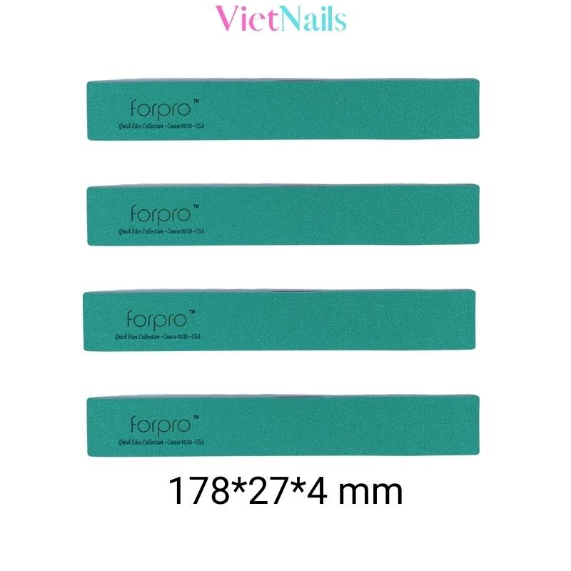 Dũa Móng Tay Móng Bột Móng Gel Forpro Giấy Nhám Mỹ Cao Cấp Độ Nhám 80/80