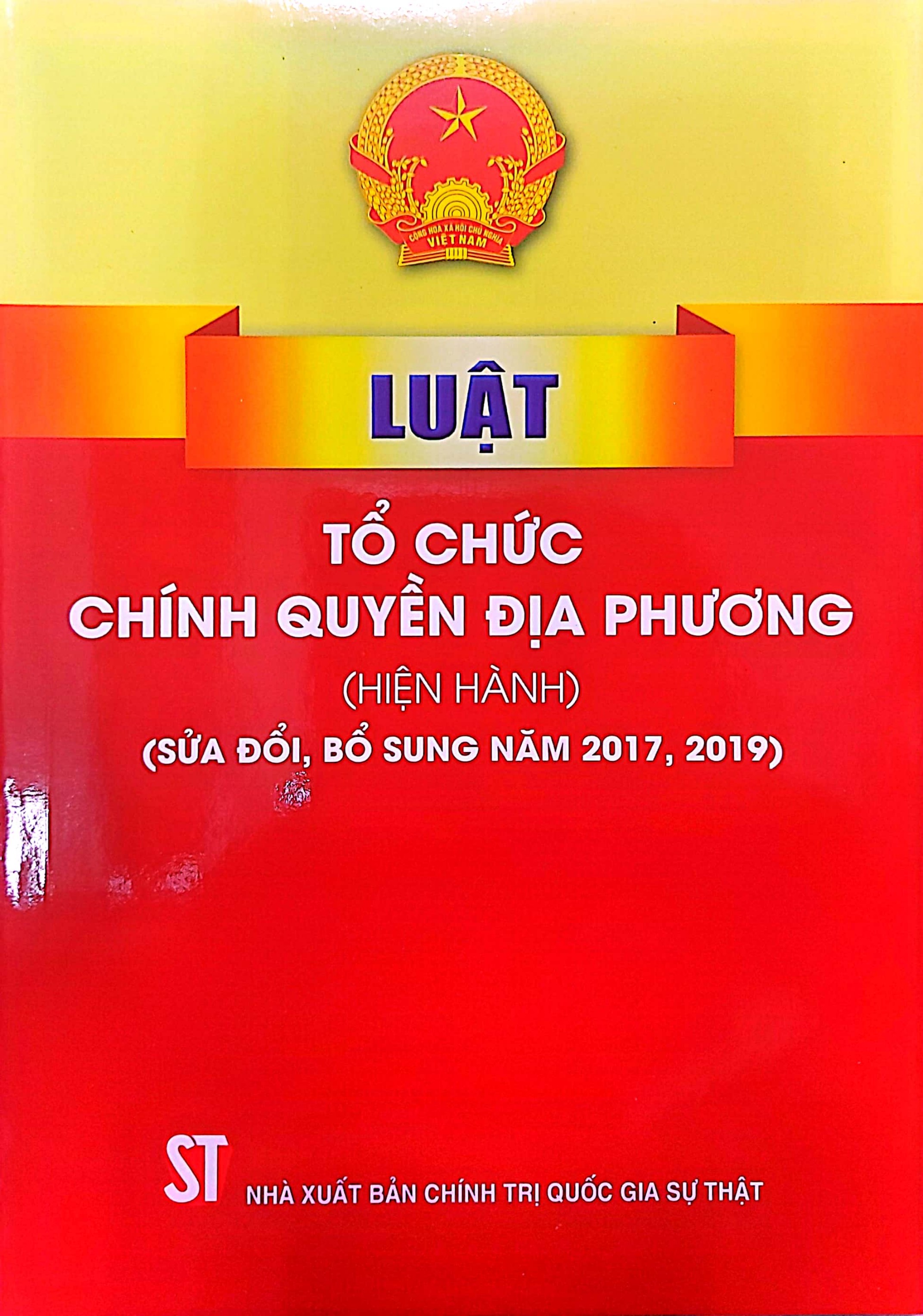 Luật Tổ chức chính quyền địa phương