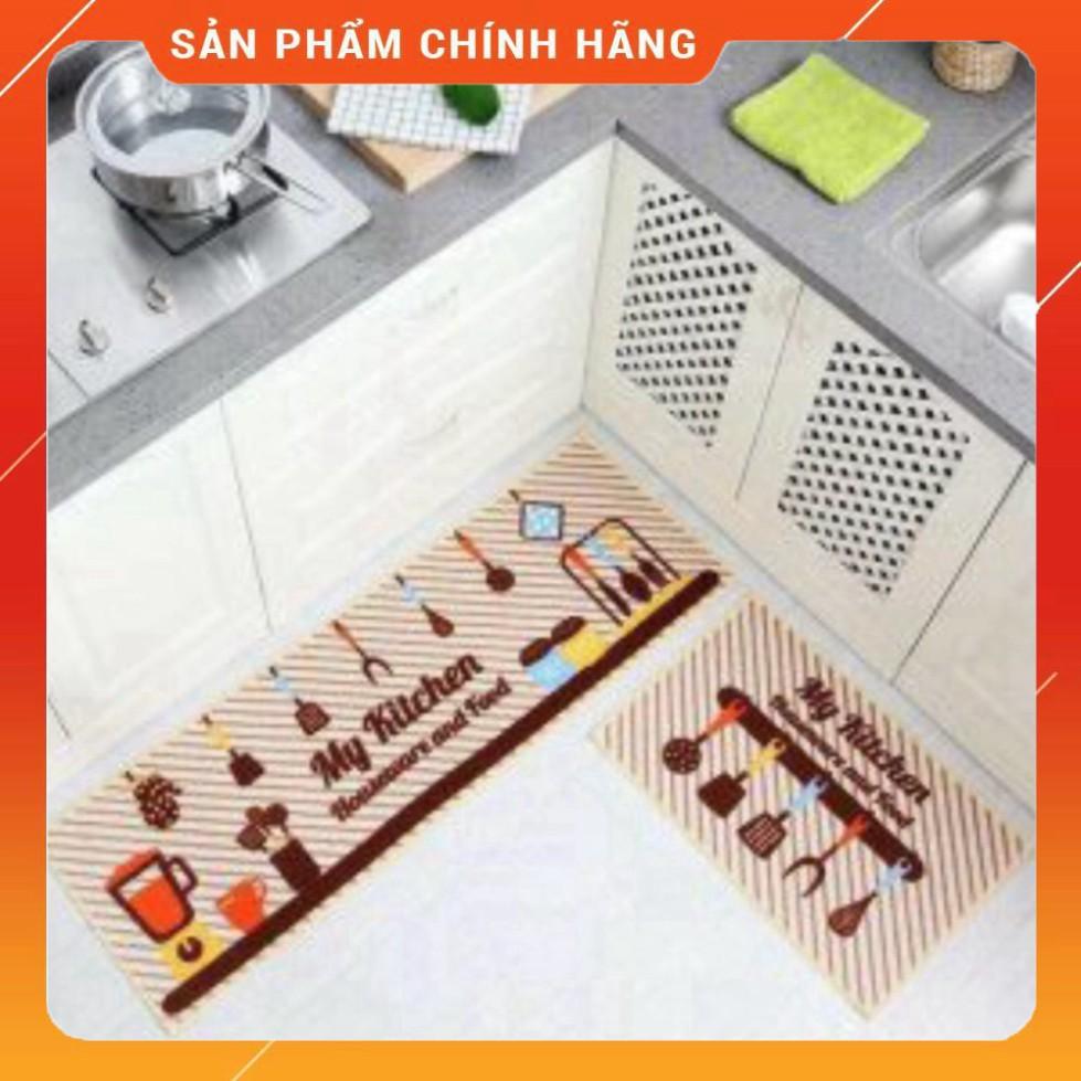 Bộ 2 thảm nhà bếp 3d nhiều họa tiết |