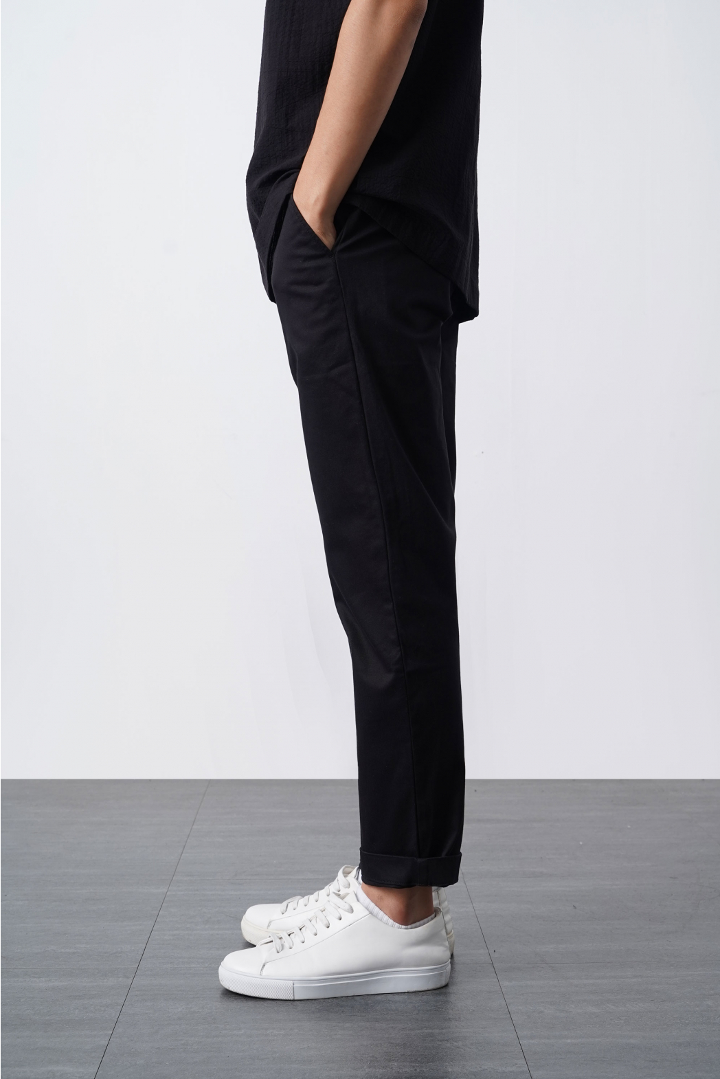 QUẦN KAKI NAM form slim crop nhiều màu có độ co giãn nhẹ - 10F21PCA002C | LASTORE MENSWEAR