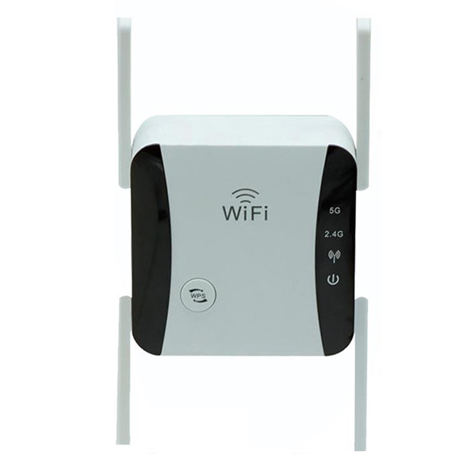 WiFi Router Amplifiers Plug and Play 1200Mbps Dual Band for Home
