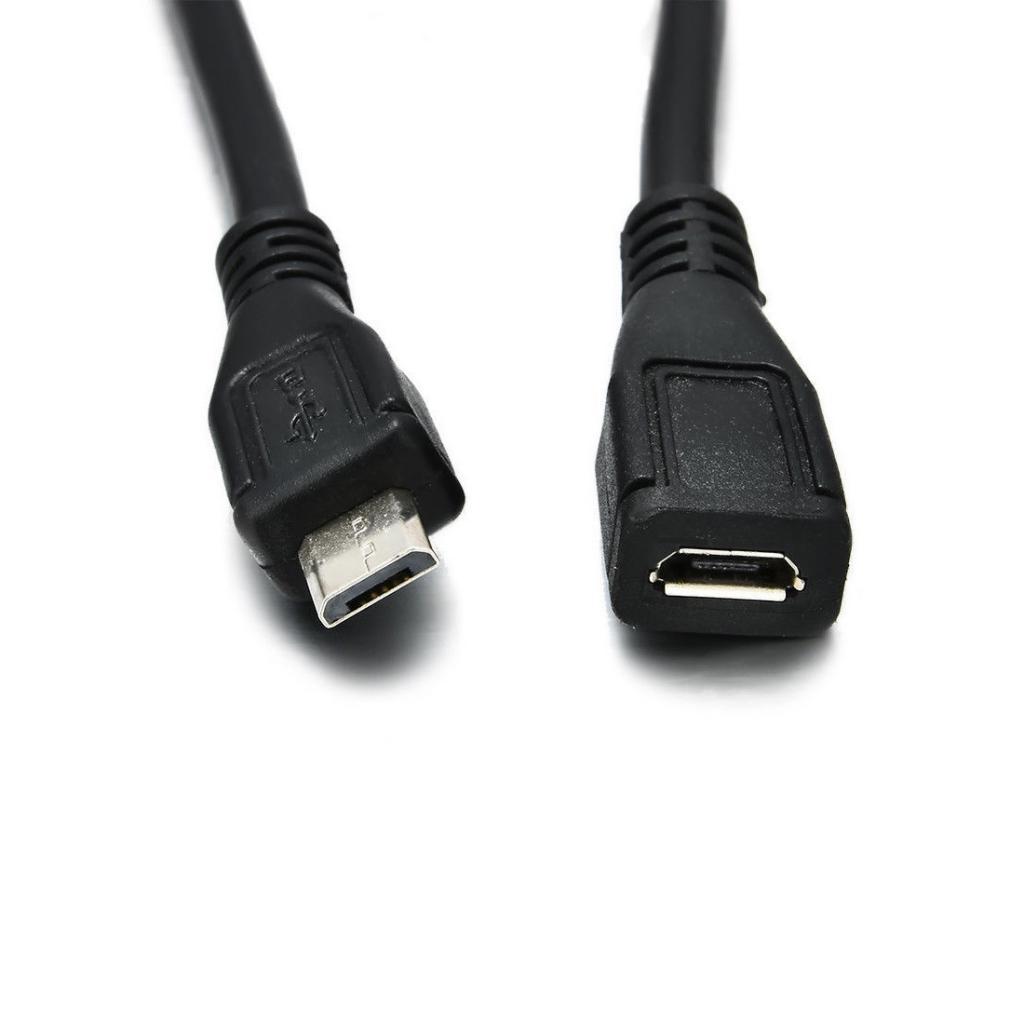 Micro USB Male to Female Extension Extender Data Sync Charging Cable Adaptor