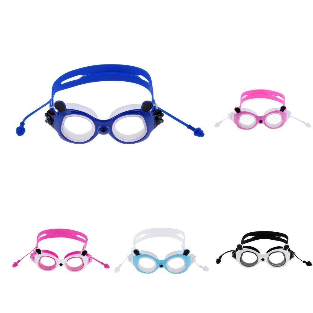 Kids Swim Goggles Anti-fog Soft Silicon Frame Swimming Glasses for Children