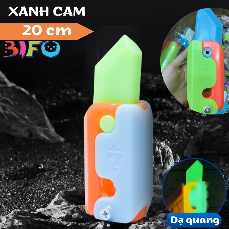 Đồ chơi động lực in 3D, dao cà rốt hoạt hình phản quang, lược cà rốt thần kì giải toả căng thẳng