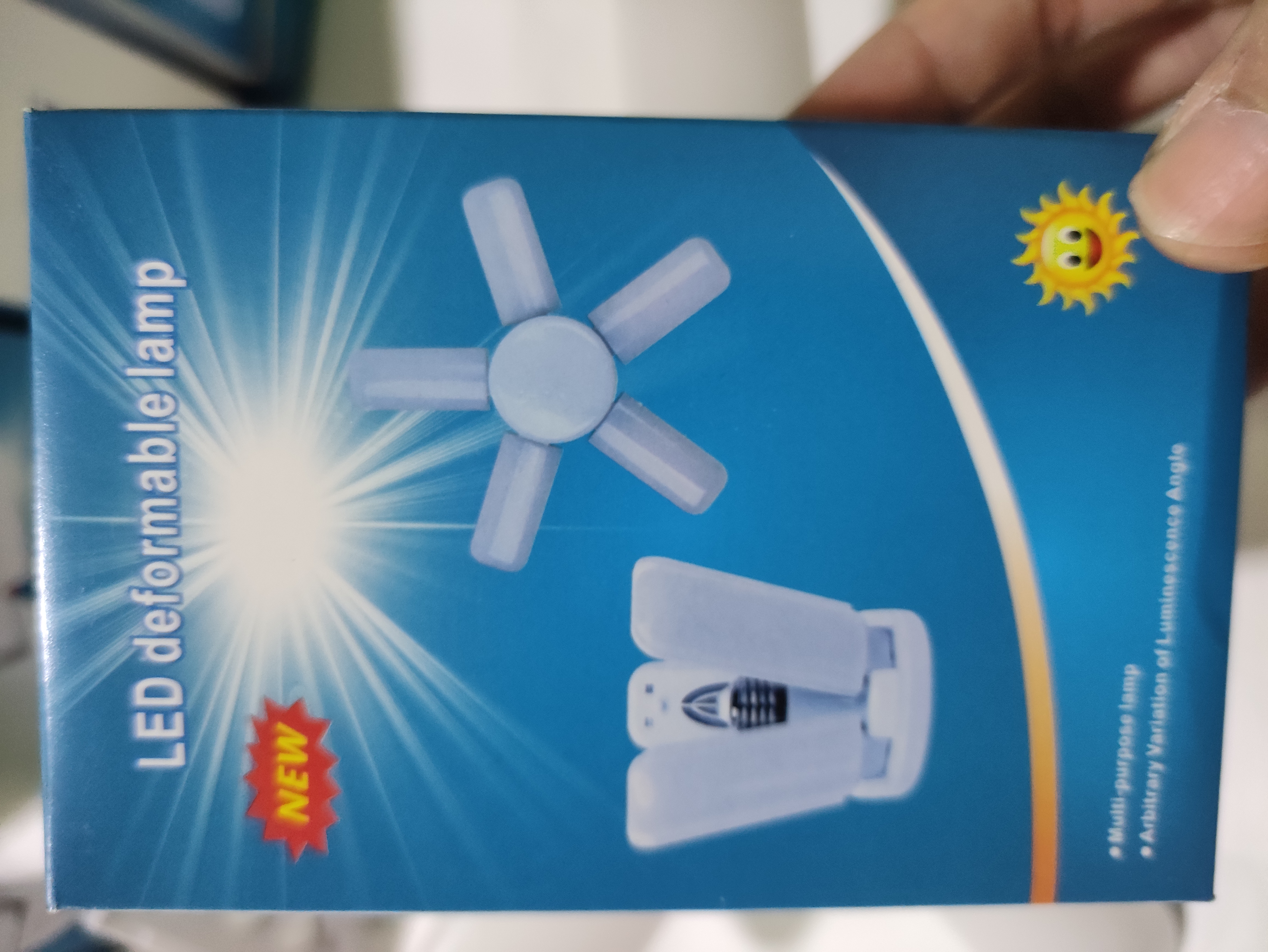 Bóng đèn led 5 cánh 55w nhỏ gọn siêu sáng