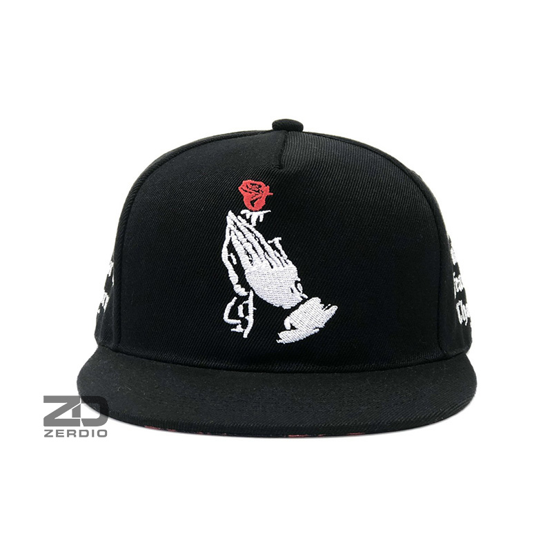 Nón nam snapback, mũ lưỡi trai hiphop màu đen phong cách cá tính