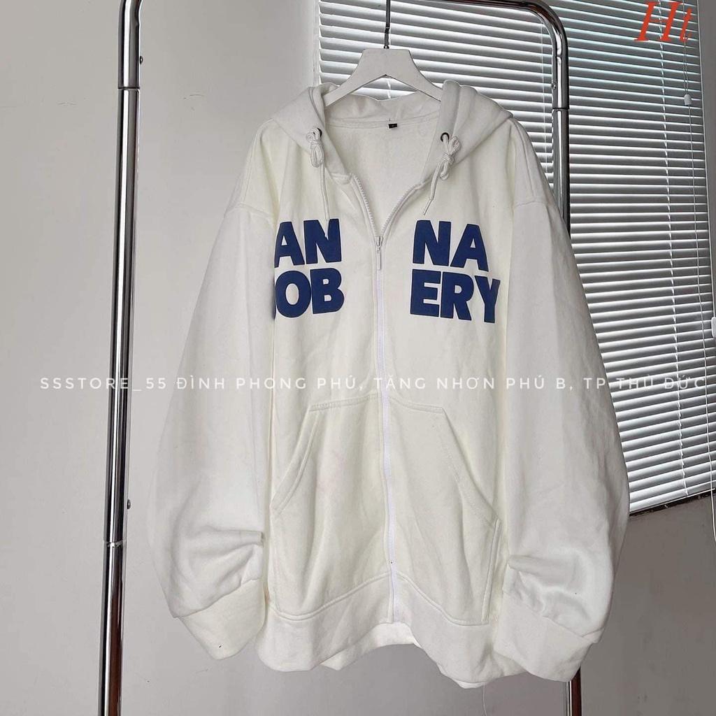 Áo Khoác In Chữ Nỉ Naery Nam Nữ 163