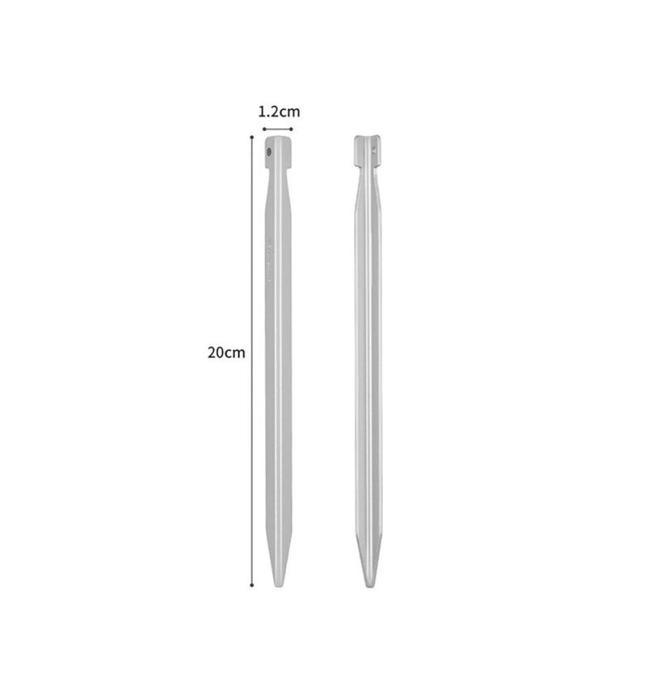 Bộ cọc lều nhôm chữ V Naturehike CNK2300ZP016 (bộ 8 chiếc)
