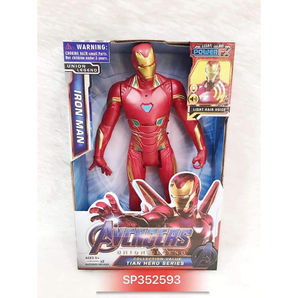 Hộp siêu anh hùng 1 thằng, pin đèn, âm thanh, Tian Hero Series - SP352593