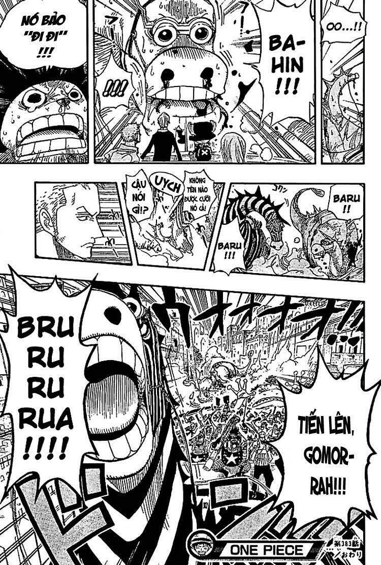 đảo hải tặc - one piece chapter 383 17