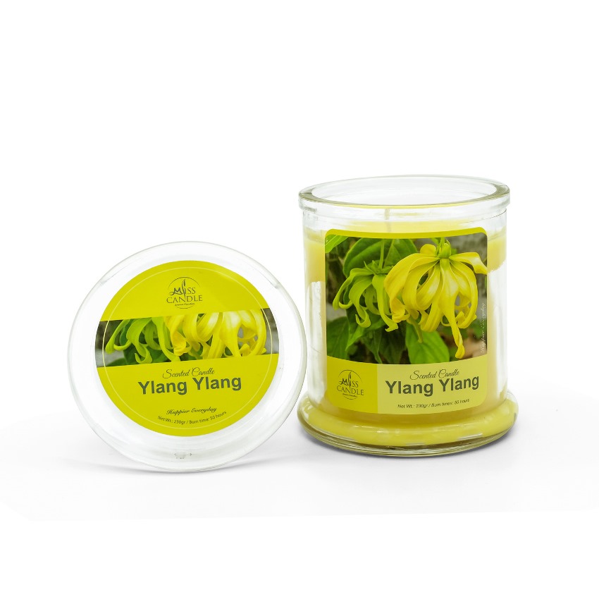 Hũ Nến Thơm Miss Candle FTRAMART NQM3414 - Hương hoa ngọc lan tây 230g