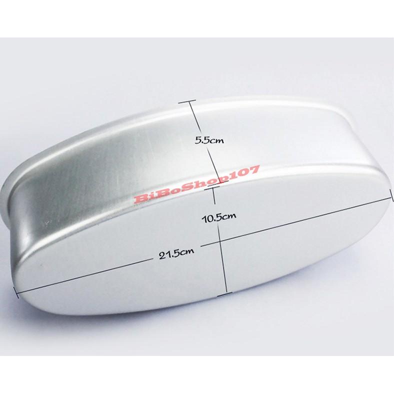 Khuôn nhôm đúc hình bầu dục D08 làm bánh mì, bánh bông lan