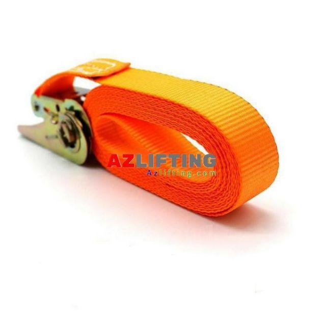 Dây cảo chằng hàng không móc 25mm 1 tấn - cam