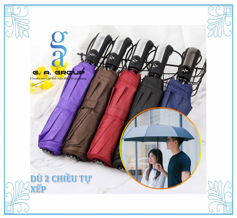 DÙ 2 CHIỀU TỰ XẾP CAO CẤP - 10 NAN