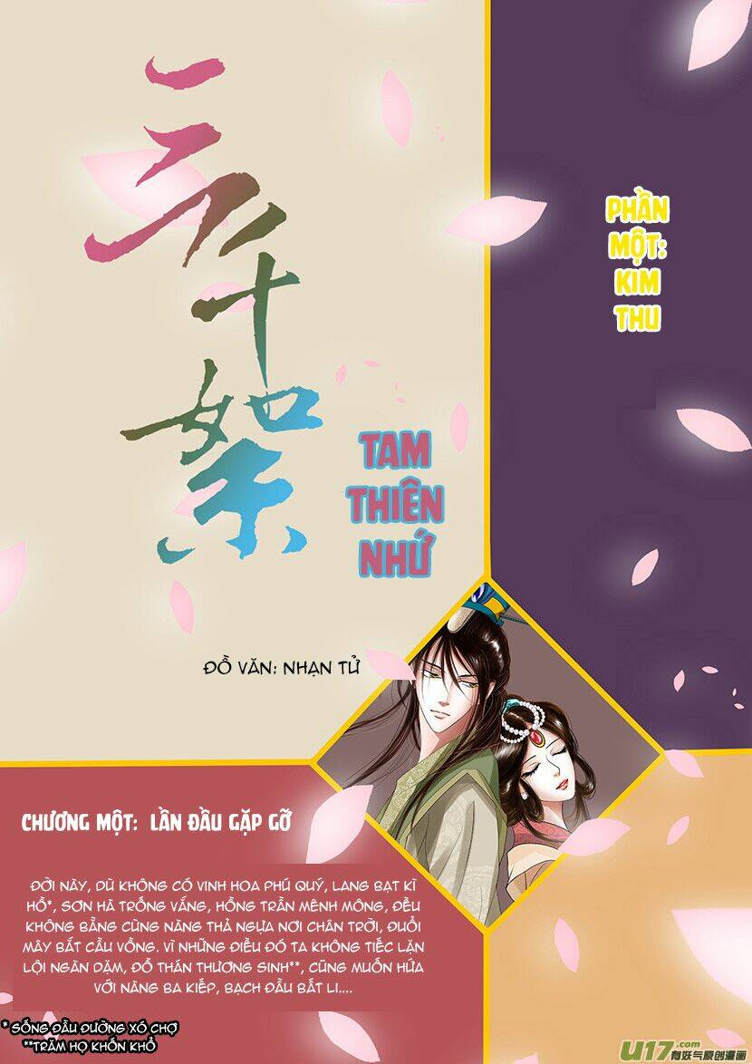 tam thiên nhứ chapter 1 1