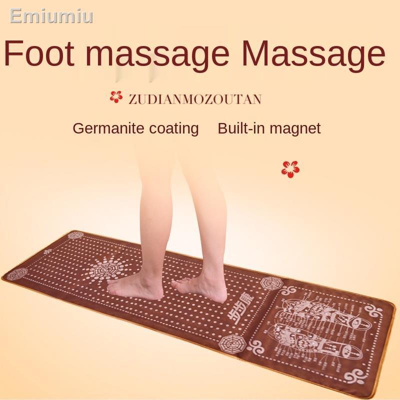 ♧❡Đi bộ lành mạnh chăn giả đá cuội massage pad Shiatsu board foot massager