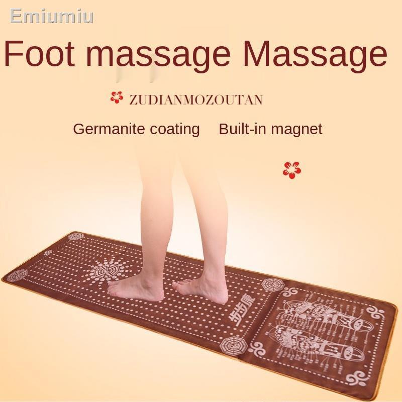 ♧❡Đi bộ lành mạnh chăn giả đá cuội massage pad Shiatsu board foot massager