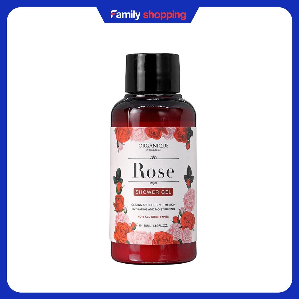 Dầu Xả Organique Dưỡng Tóc Hoa Hồng Rose Repairing Conditioner 50ml