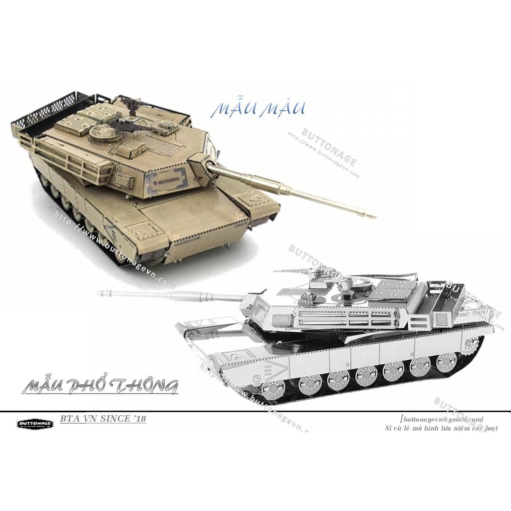 Mô Hình Lắp Ráp 3d Xe Tăng M1 Abrams - Hoa Kỳ