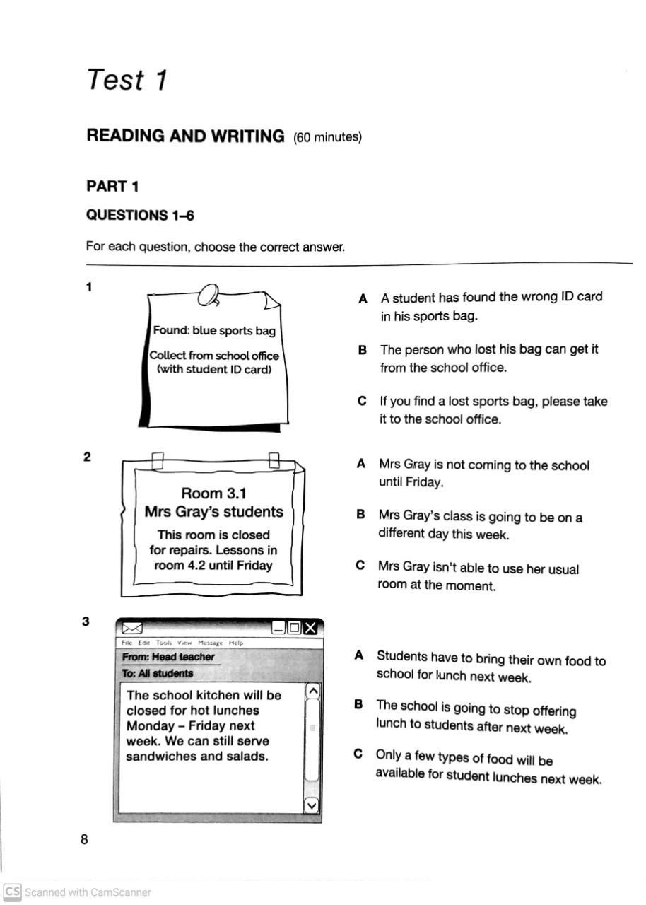 A2 Key For Schools 1 For The Revised 2020 Exam Student's Book With Answers With Audio With Resource Bank: Authentic Practice Tests (KET Practice Tests)
