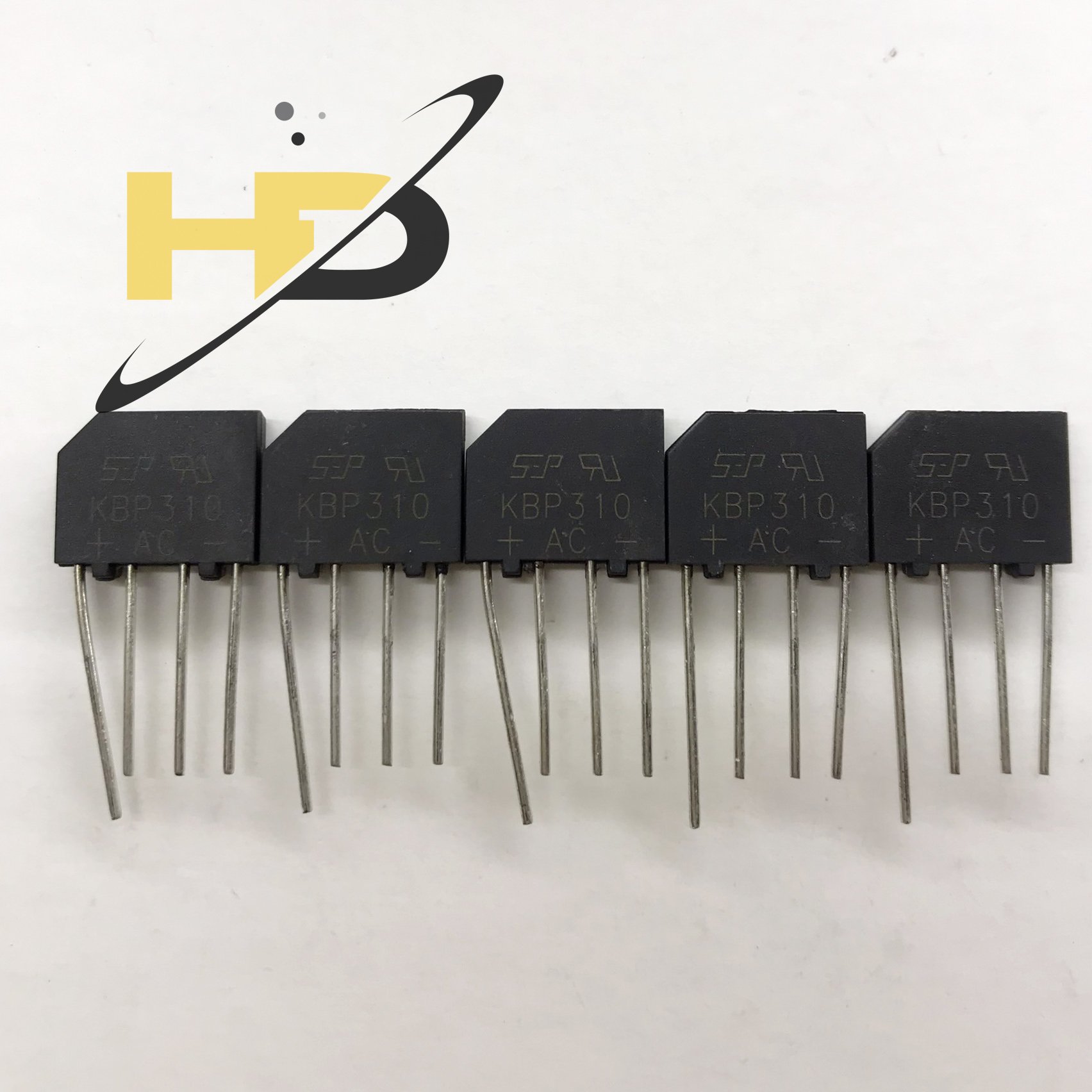 Diode Cầu Chỉnh Lưu KBP310 3A 1000V DIP-4 Vuông