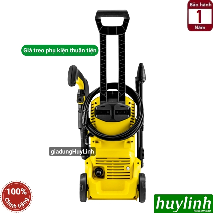 Máy xịt rửa xe cao áp Karcher K2 Premium - Sản xuất tại Việt Nam - Hàng chính hãng
