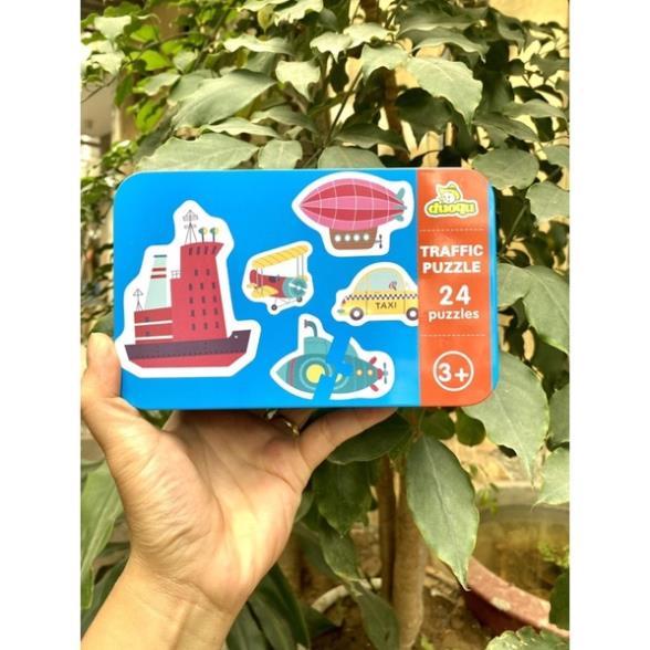 BỘ TRANH GHÉP 2 MẢNH BẰNG GỖ PUZZLE CAO CẤP GIÚP CON PHÁT TRIỂN TÍNH SÁNG TẠO, TƯ DUY CỰC KÌ TỐT