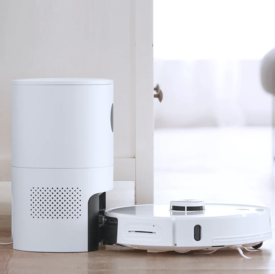 Robot Bút Bụi Lau Nhà Xiaomi Mijia 3S - 2023 Công Nghệ Lau Xoay 360 Độ Lực Hút 4000 Pa - Hàng Nhập Khẩu