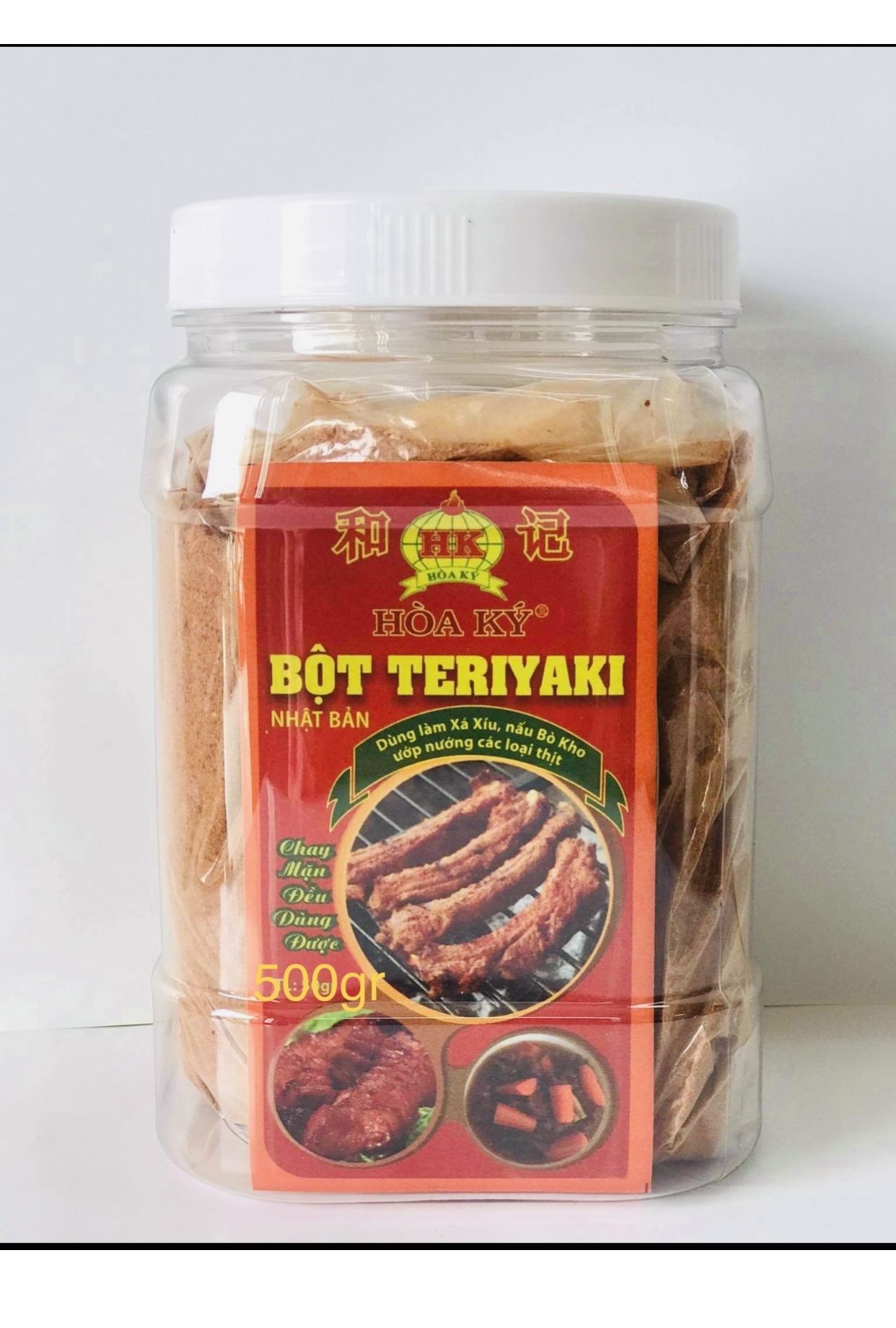 BỘT GIA VỊ TẨM NƯỚNG TERIYAKI Hoà Ký 50gr