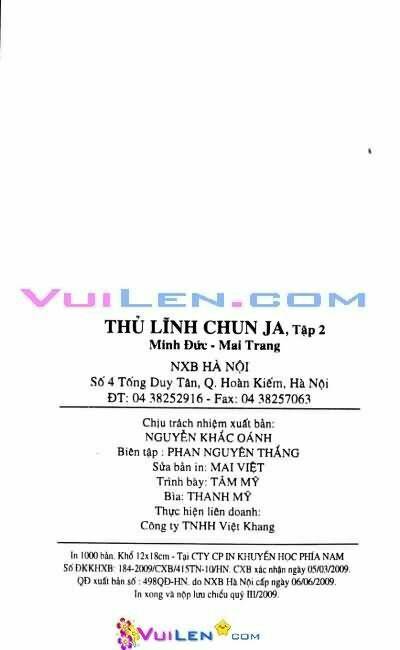 thủ lĩnh chunja chapter 2 168