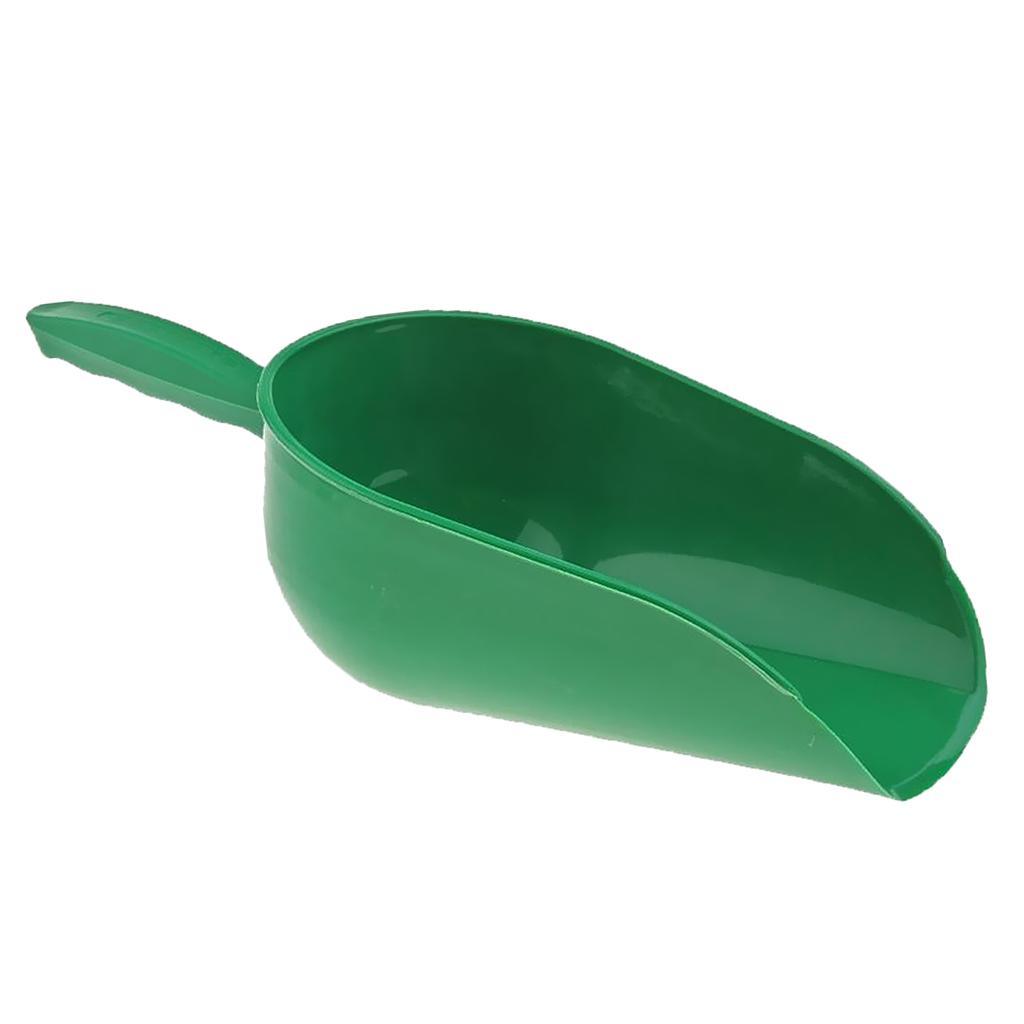 2x  With Handle Shove Flour Dry Food Ice Cereal Bar Buffet Sweets Green