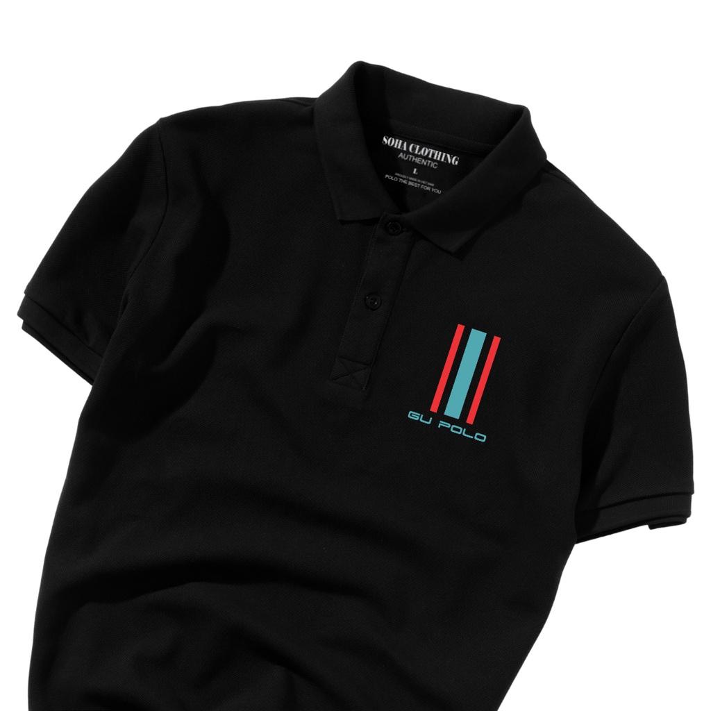 Áo Thun Polo Nam Basic cổ bẻ vải Cá Sấu chuẩn form,hình in sắc nét, Gu PoLo-SoHa Clothing