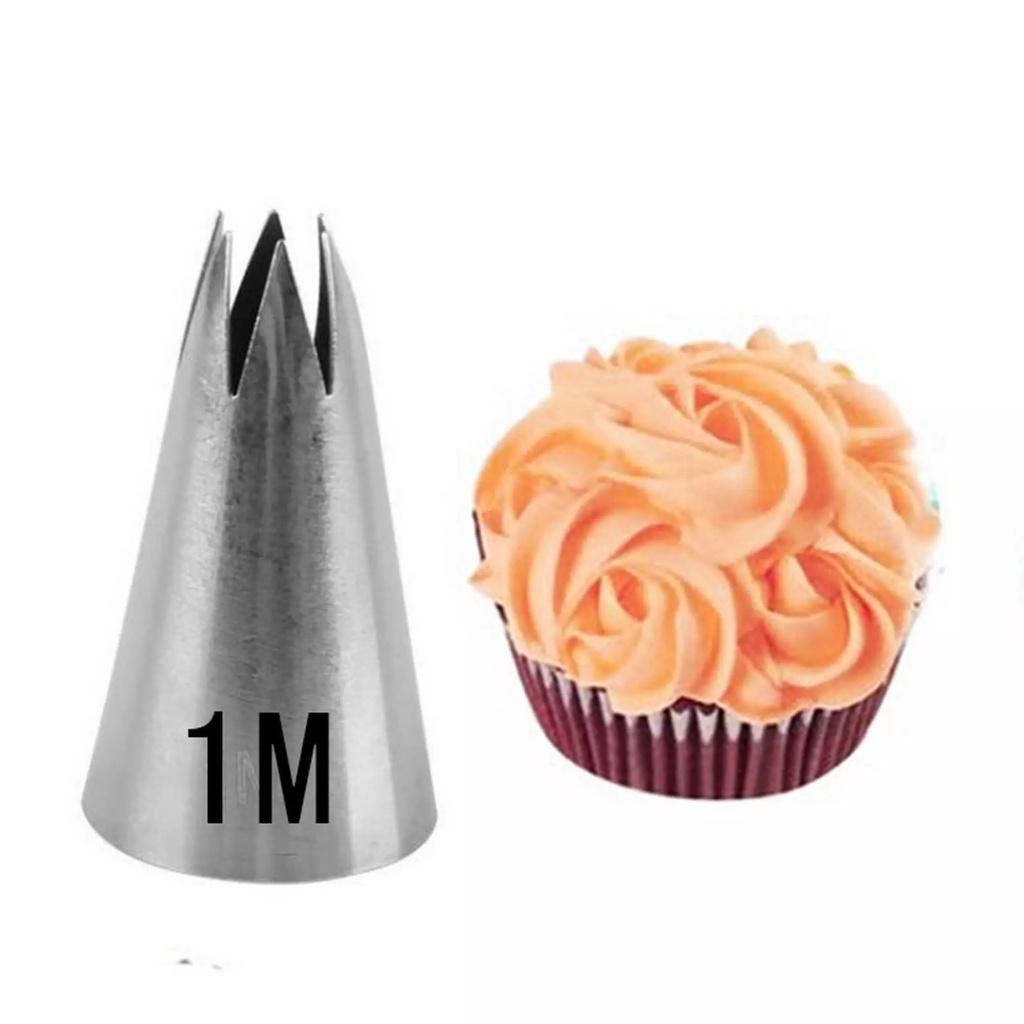 Đui Bắt Kem 1M 2D 2F Dụng Cụ Làm Bánh Sinh Nhật Bông Lan Cupcake Cao cấp - CBDUI1M2D2F