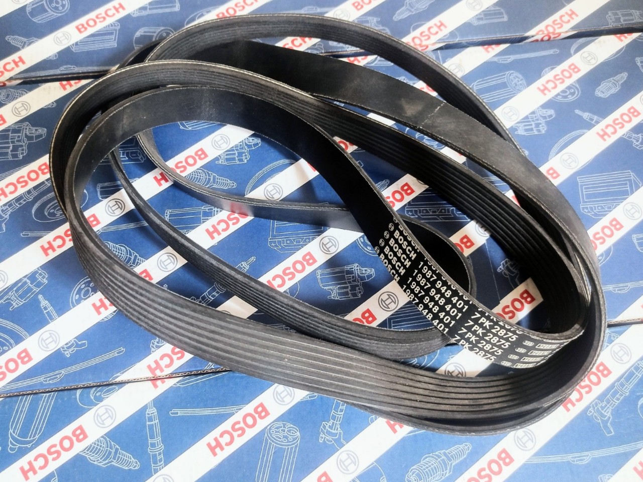 Dây Curoa Tổng Ford Transit - Bosch 7PK2875