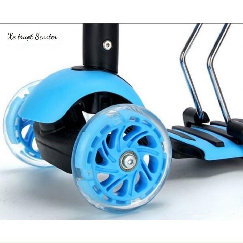 Xe trượt Scooter 3 bánh đa năng kiêu dáng bọ rùa 3 trong 1 cho trẻ em siêu dễ thương