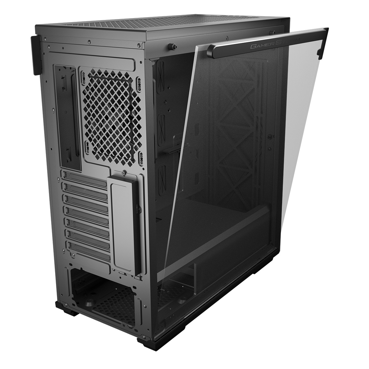 Vỏ Case Thùng Máy Deepcool Macube 310 Black - Hàng Chính Hãng