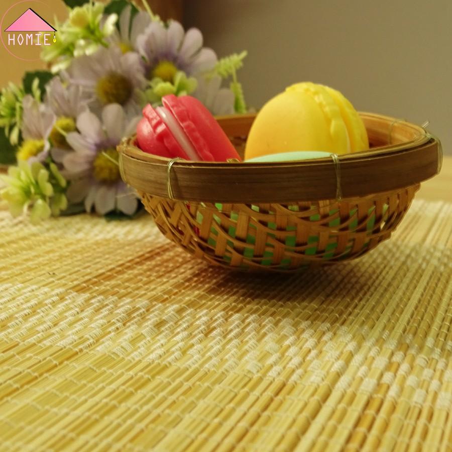 Rổ tre oval mini trang trí đa năng