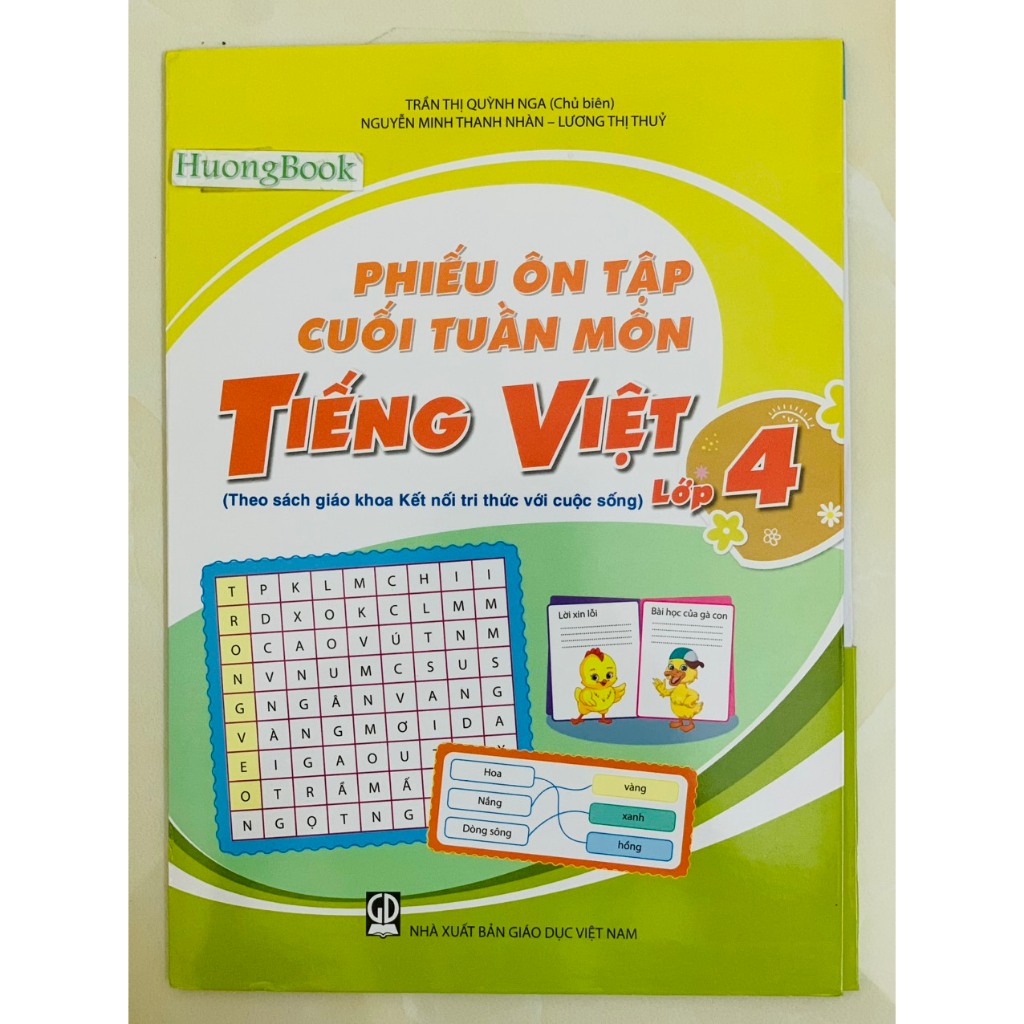 Sách - Combo Phiếu ôn tập cuối tuần môn Tiếng việt + Toán 4