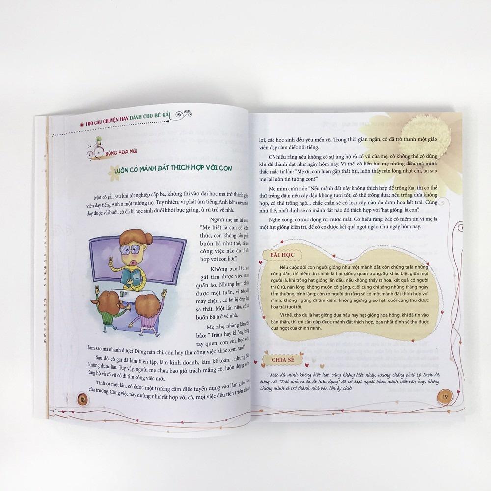 100 Câu Chuyện Hay Dành Cho Bé Gái - Bản Quyền