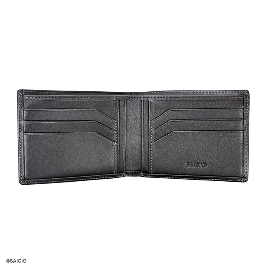 Ví Nam Cao Cấp NAPA FULL GRAIN, Da Bò Siêu Bền Bỉ, Size Trung, Thiết Kế Đơn Giản, Dáng Ngang - Gập 2, Đựng Tiền và Thẻ ATM Tiện Dụng – Hàng Chính Hãng SAIGIO