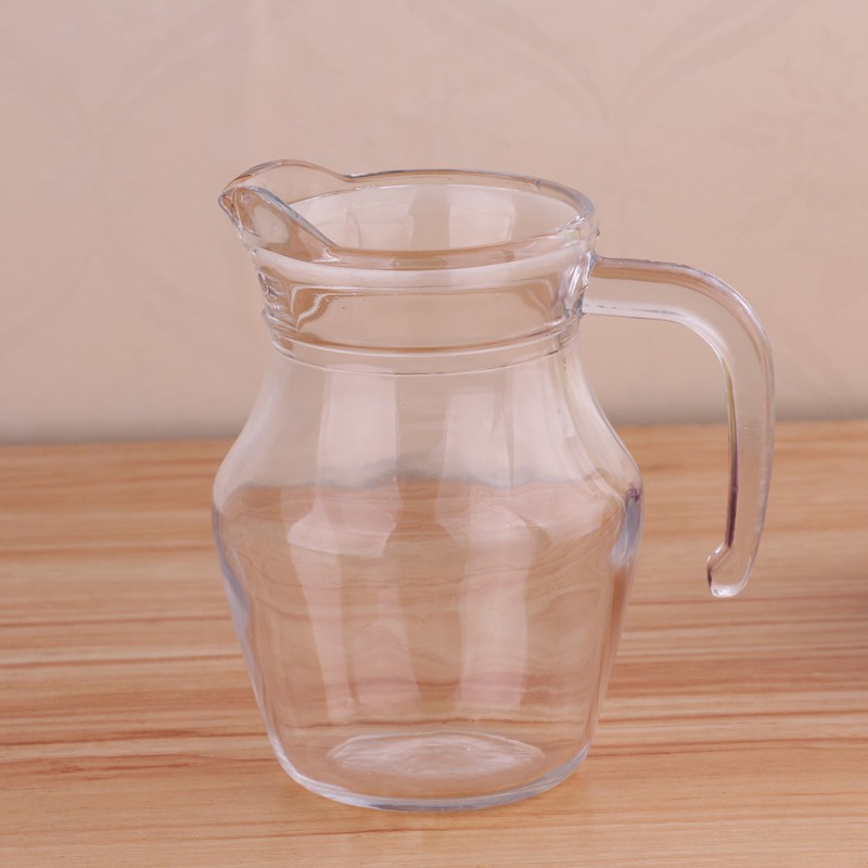 Ly Thủy Tinh 500ml có tay cầm cao cấp dùng uống trà sữa