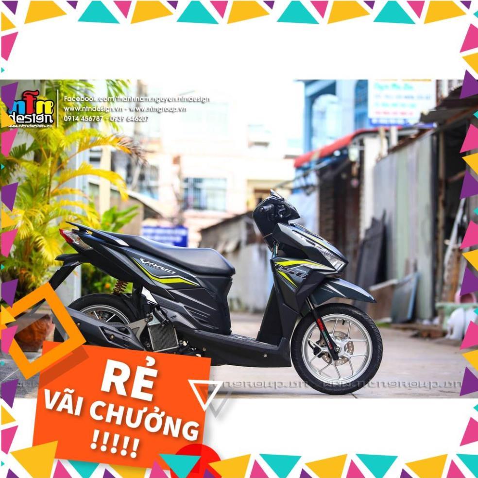 Tem Rời Vario Mẫu Đen Xám Vàng