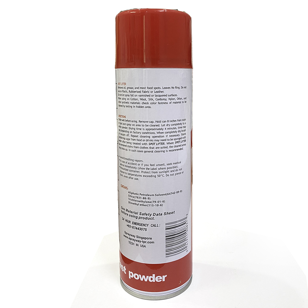 Chai xịt tẩy dầu trên vải Sprayway Singapore SS831 nhanh khô