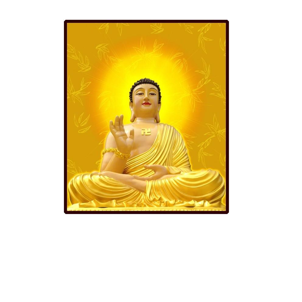 Tranh Đính Đá PHẬT TỔ . Kích Thước: 55cm x 50cm